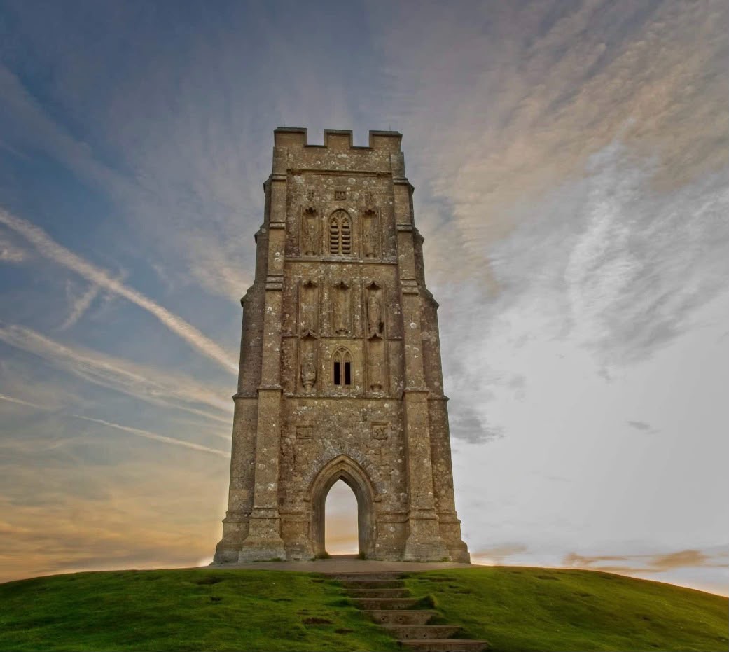 Glastonbury Tor — St Michael's Tower on the sacred hill